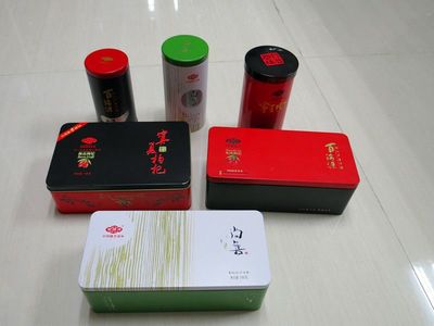 精致鐵盒，鎖住寧夏枸杞與茶葉的天然醇香